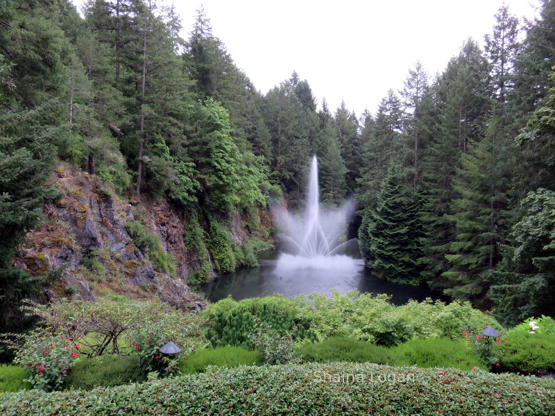 Butchart Gardens in British Columbia, CA