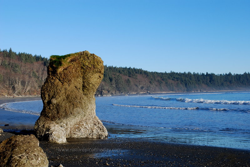 Washington State coast line