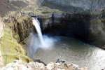 Waterfall on the Palouse River in Washington State