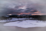 Sunrise over Jackson Hole, WY