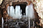 Stalagmites in Transylvania