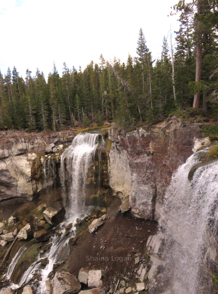 Waterfalls at Newberry Volcanic National Monument