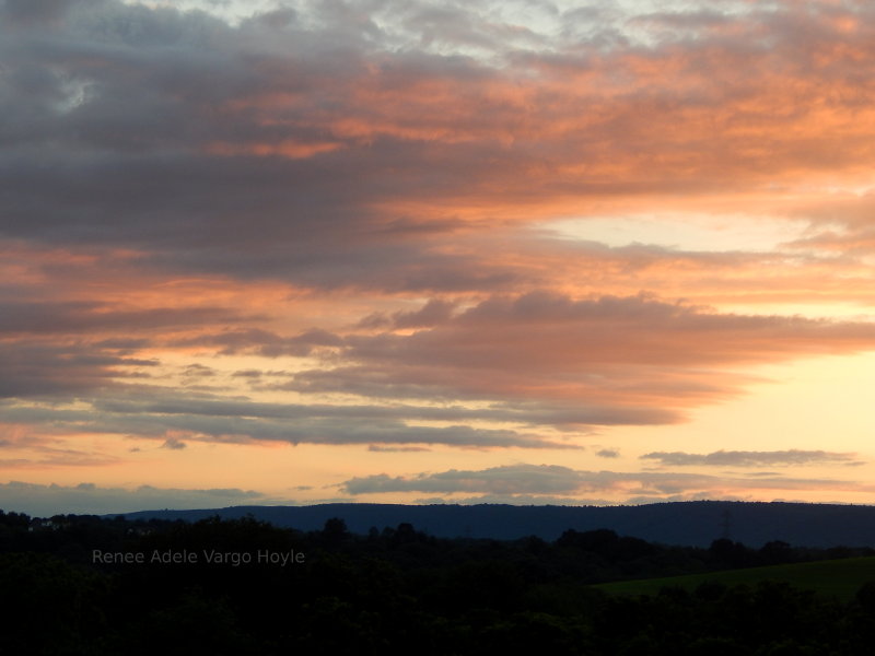 Blue Mountain range in Pennsylvania