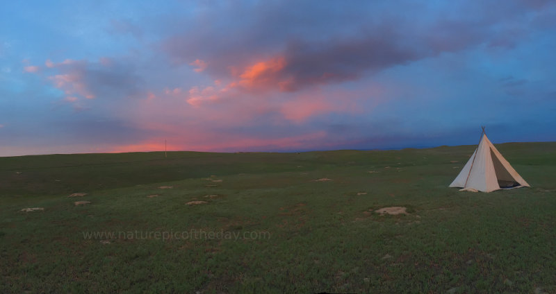 Camping in  Montana