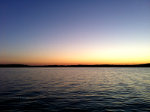 Moonrise over the water...