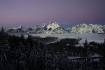 Sunrise over the Grand Tetons