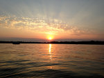 Beautiful Lake in Minnesota at Sunset