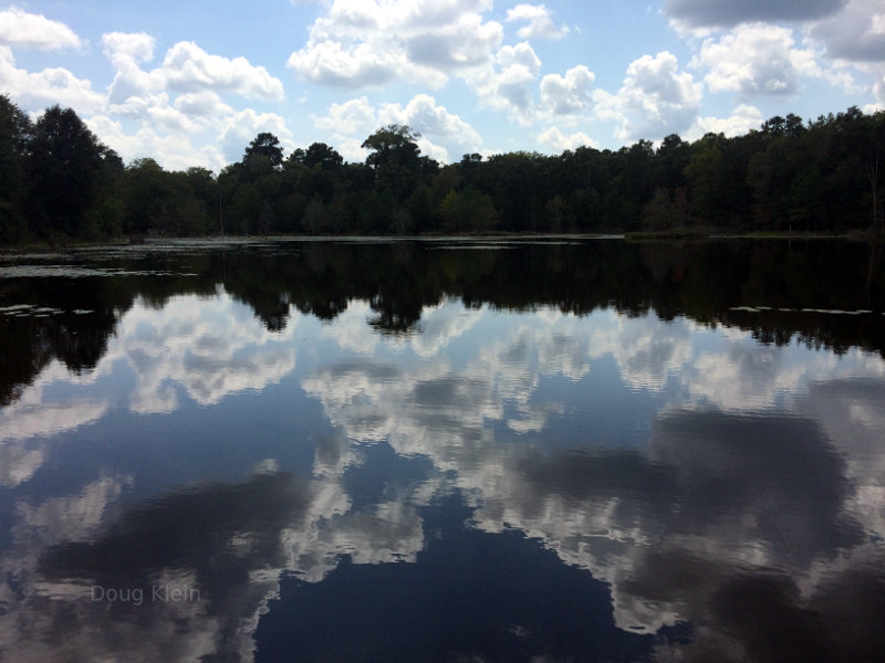 Beautiful lake in Texas