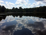 Beautiful lake in Texas