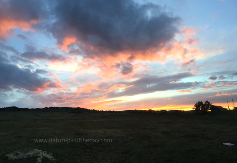 Sunset in Montana