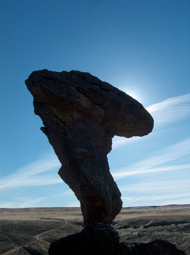 Balanced Rock in Idaho