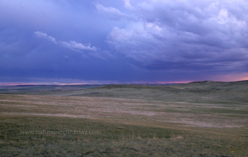 Clouds on the Prairie in Montana
