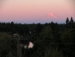 Mount Rainier Sunset