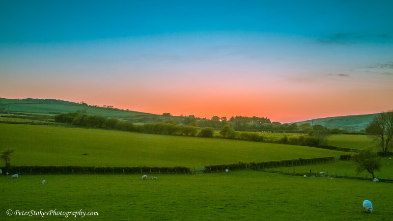 Beautiful scene in Great Britain