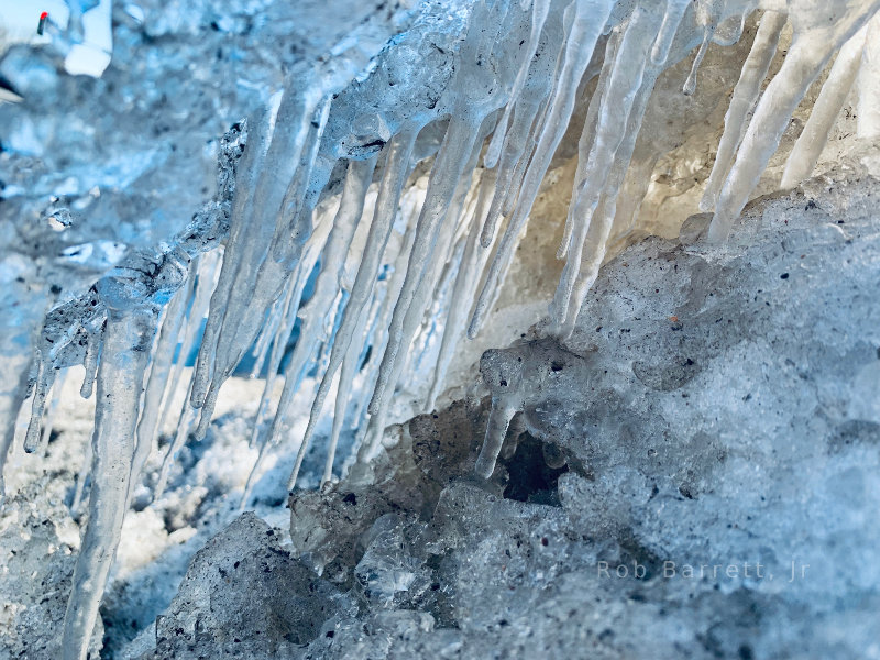 Icicles in Minnesota 