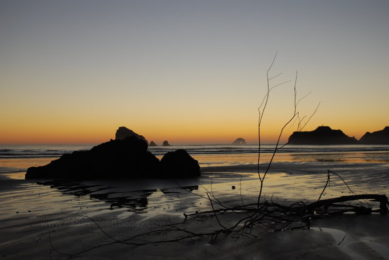 Beach at Tahola, Washington