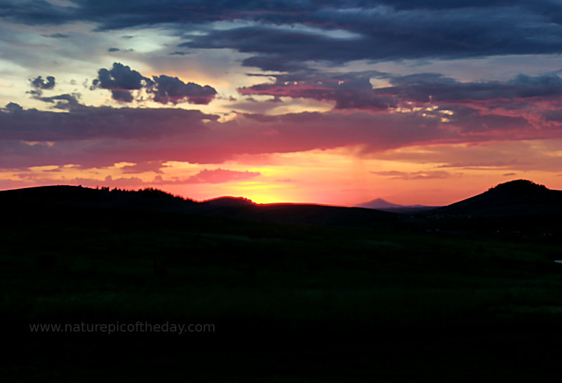 Sunset on the Palouse