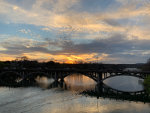 Sunset in Austin, Texas