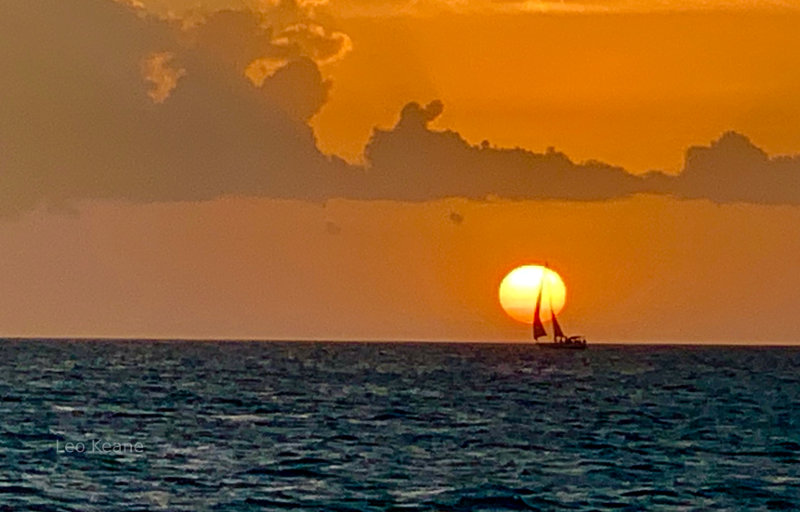 Sailing on the Gulf in Key West