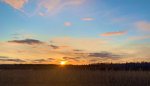 Beautiful sunset in Minnesota