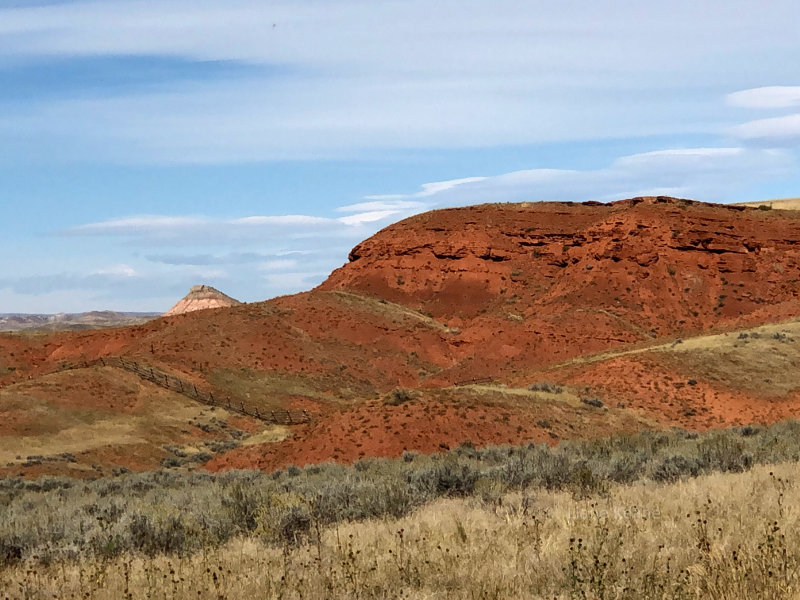 Beautiful hills of Wyoming.