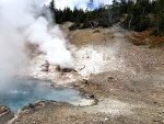 Hot spring in Yellowstone