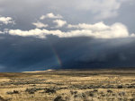 Rainbow in Wyoming
