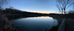 A still lake on a Minnesota night