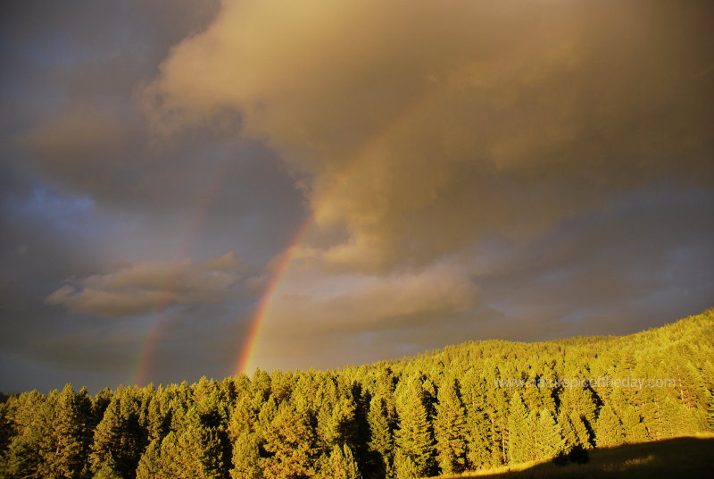 Double Rainbow in Idaho