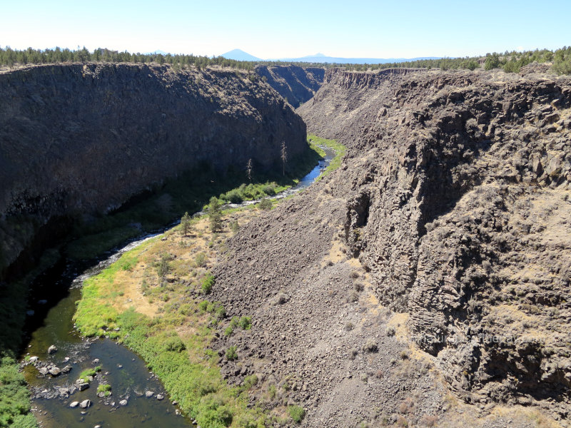 Deep canyon in Oregon