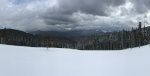 Snowmobiling in the Rockies