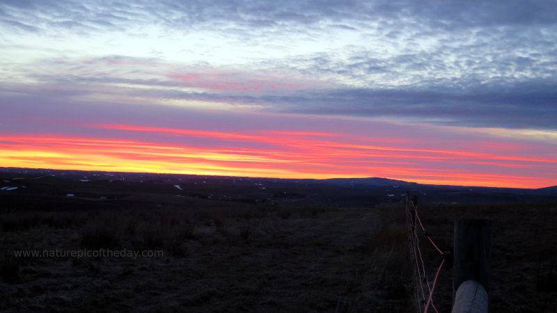 Evening Sunset over the Palouse