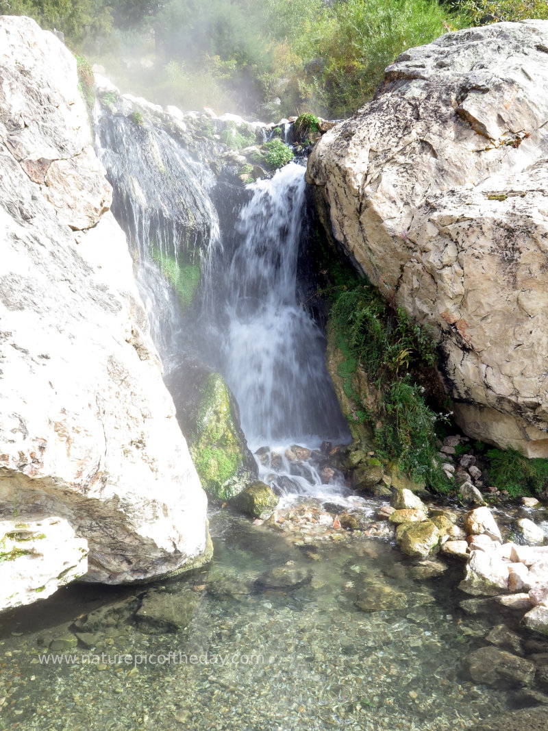 Goldbug Hot springs in Idaho