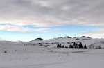 Snow covered landscape