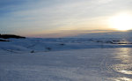 Snow covered landscape in Eastern Washington