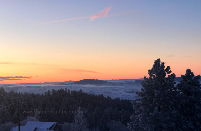 Sunrise on the Palouse