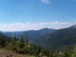 A bright, summer day in the Rocky Mountains of Montana 