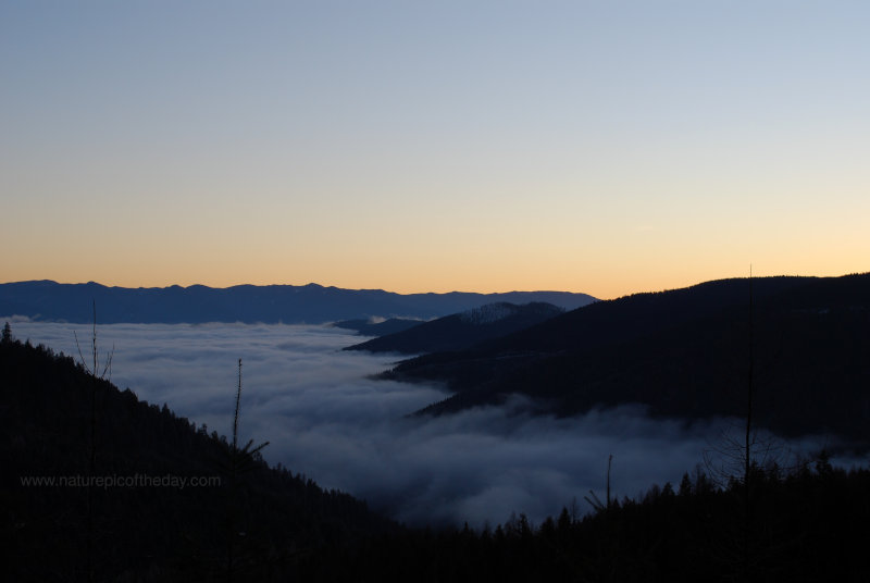 Sunrise over the Rockies