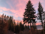 Sunrise in Montana