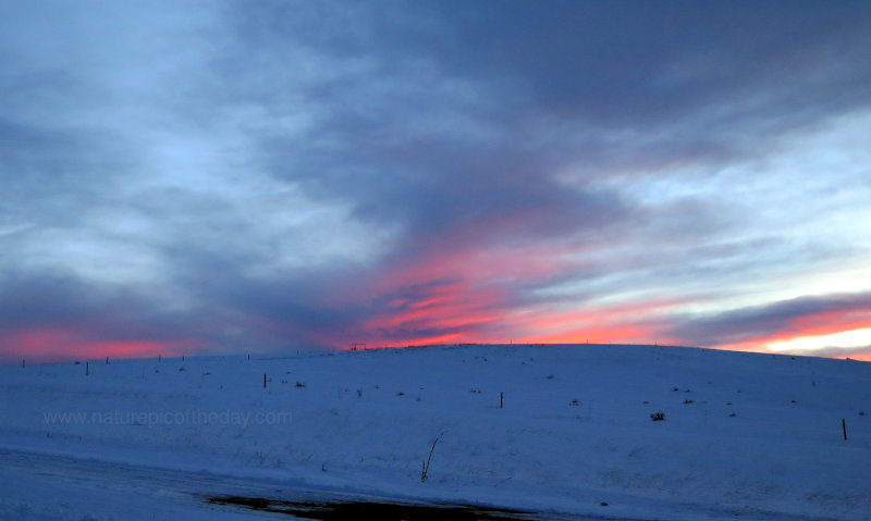 Sunset in Winter