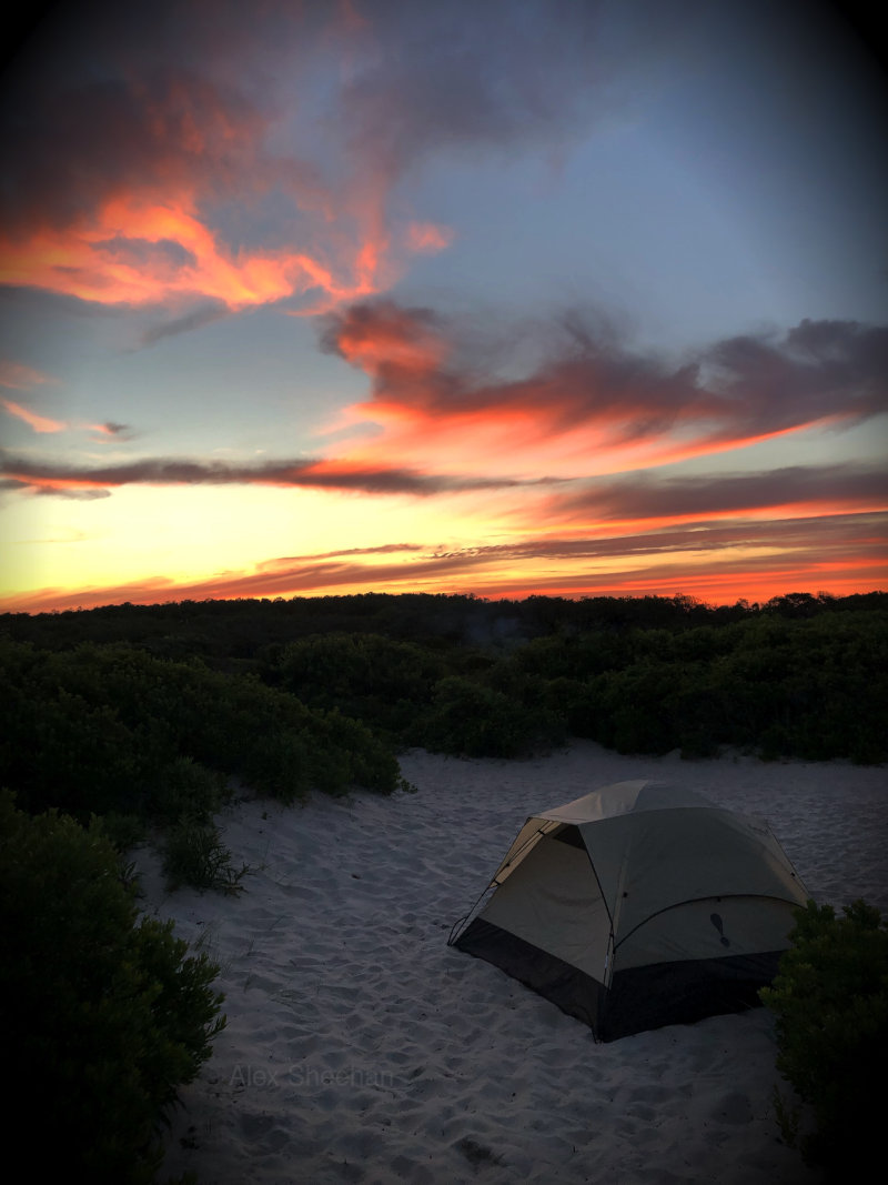 Sunset On Assateague Island