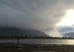 Rainy Cloud over Lake Pend Orielle