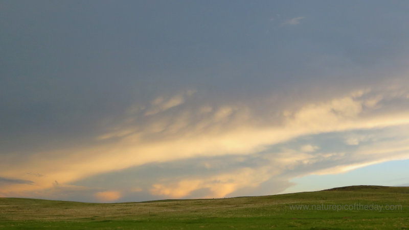 Sunset after a storm