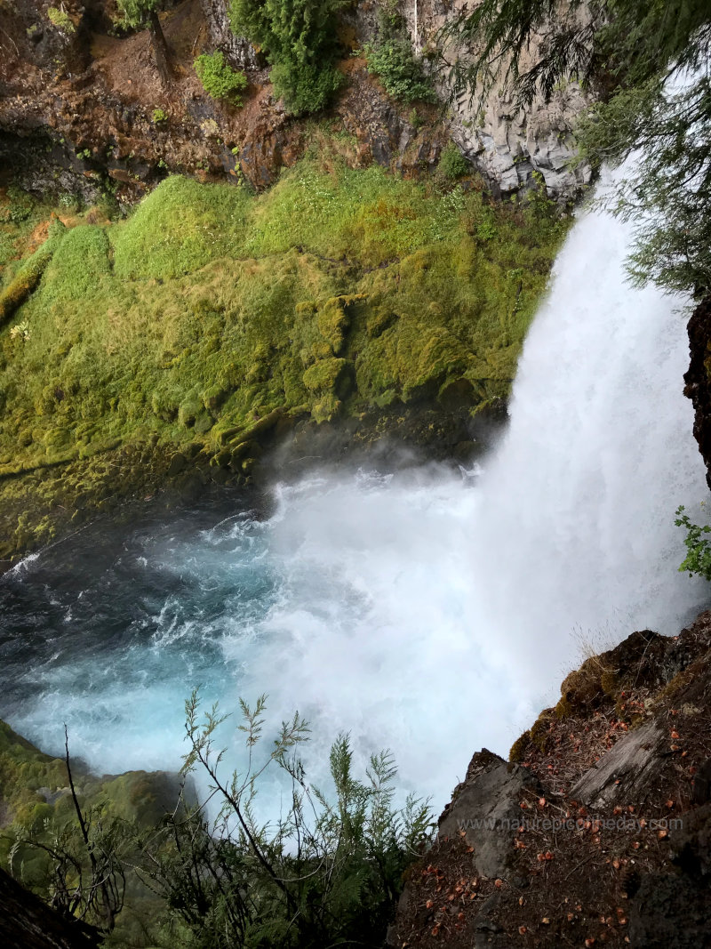 Sahalie Falls in Oregon