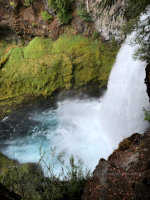 Sahalie Falls in Oregon