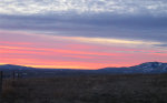 Pretty sunset colors on the Palouse