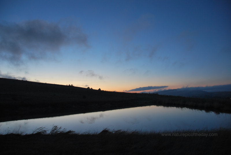 Pond at Sunset