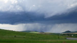 Rain shower on the Palouse