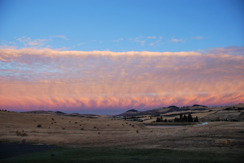 Cloud Banks and Sunset