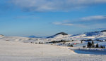 Snow hills Palouse